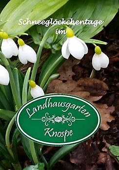 Aurich-Wiesens: Schneeglöckchentage im Landhausgarten Knospe - Het Tuinpad Op / In Nachbars Garten