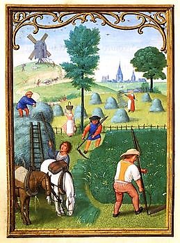 Nieuw Beerta: Über Landwirtschaft und Gemüsegärten im Mittelalter - Het Tuinpad Op / In Nachbars Garten