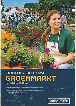 Winschoten: Groenmarkt - Het Tuinpad Op / In Nachbars Garten