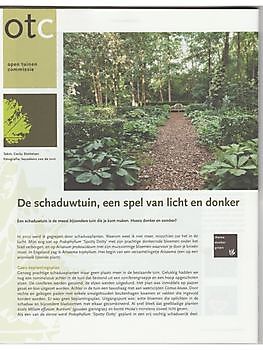 De schaduwtuin in Peize - Het Tuinpad Op / In Nachbars Garten