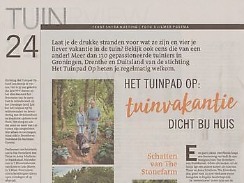 Het Tuinpad Op: tuinvakantie dicht bij huis - Het Tuinpad Op / In Nachbars Garten