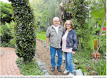 Weniger Arbeit als ein Rasen - Het Tuinpad Op / In Nachbars Garten