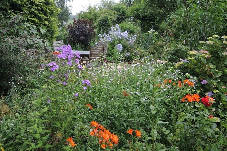 De Groene Weelde: Die grüne Fülle - Het Tuinpad Op / In Nachbars Garten