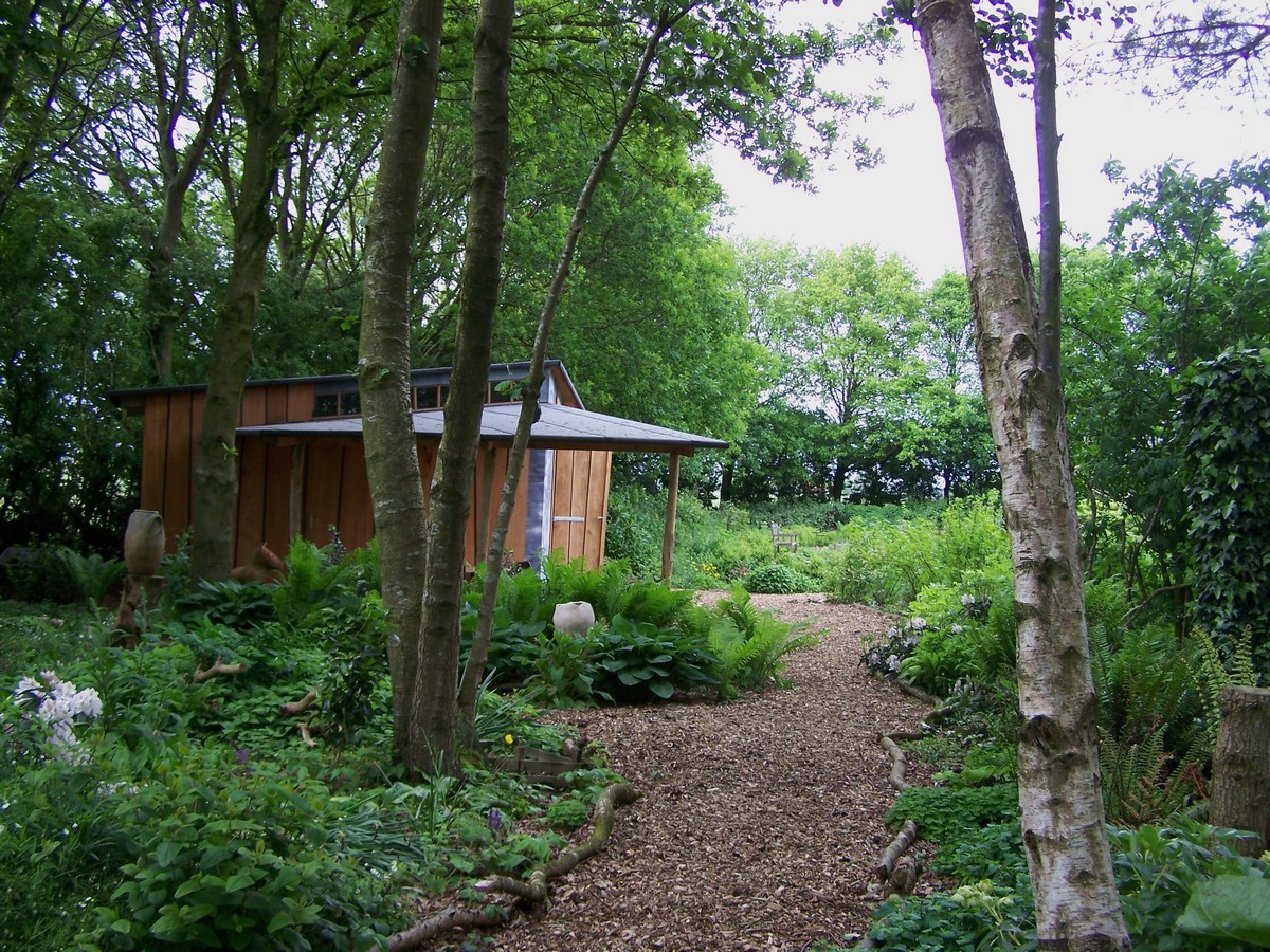 Jan Wilde een Tuin - Het Tuinpad Op / In Nachbars Garten