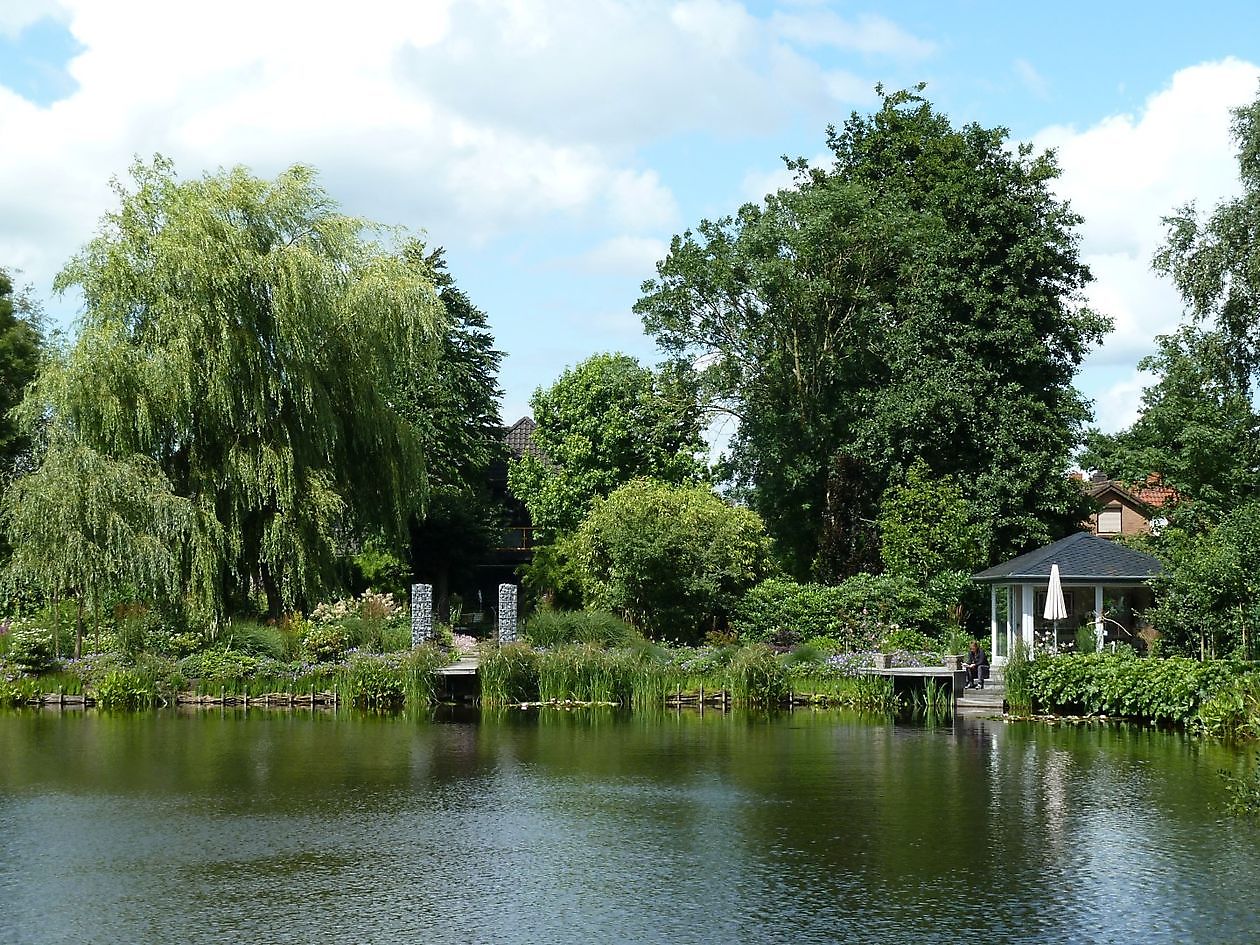 Wassergarten - Het Tuinpad Op / In Nachbars Garten