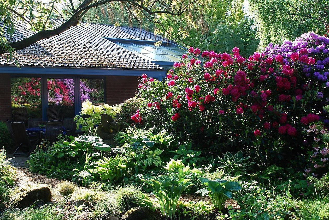 Garten der Stille - Het Tuinpad Op / In Nachbars Garten