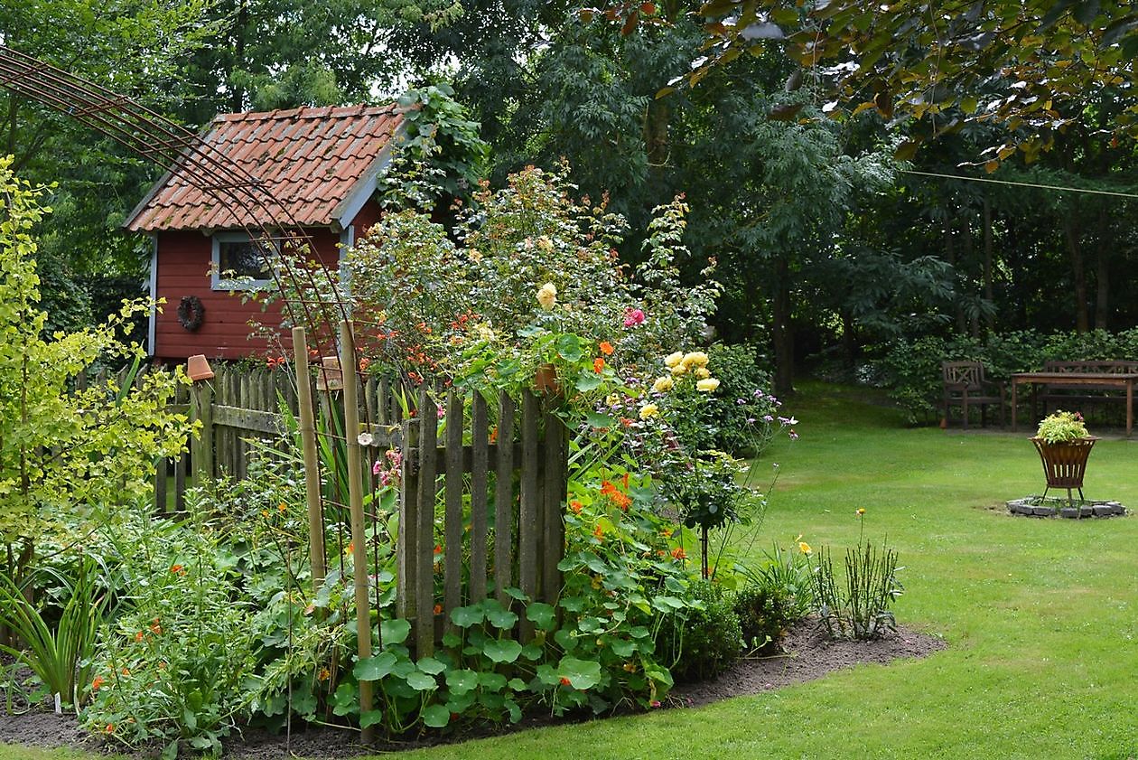 Omartinas Garten - Het Tuinpad Op / In Nachbars Garten