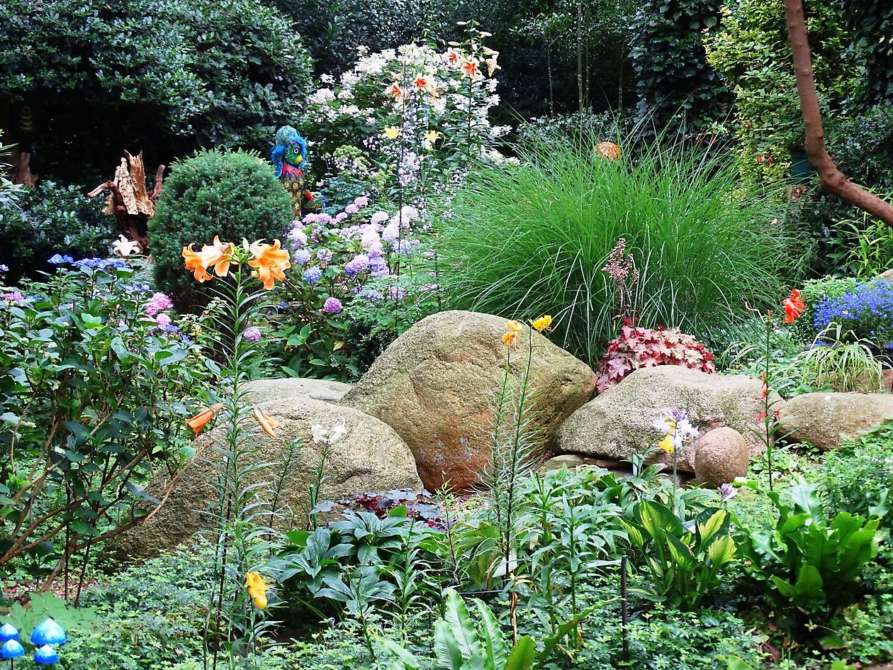 Johannes Wiemker - Het Tuinpad Op / In Nachbars Garten