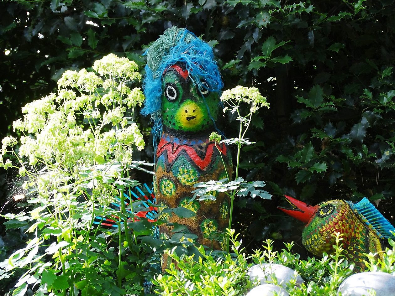 Johannes Wiemker - Het Tuinpad Op / In Nachbars Garten