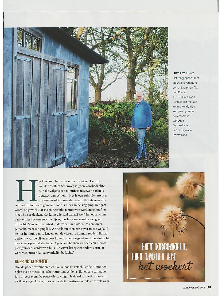 Jan Wilde een Tuin - Het Tuinpad Op / In Nachbars Garten