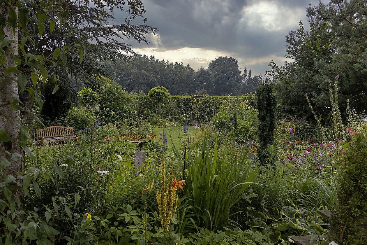 Der Garten des Schulleiters - Het Tuinpad Op / In Nachbars Garten