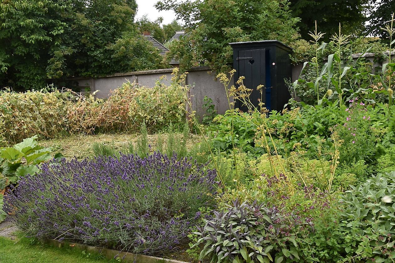 Das Freilichtmuseum Het Hoogeland - Het Tuinpad Op / In Nachbars Garten