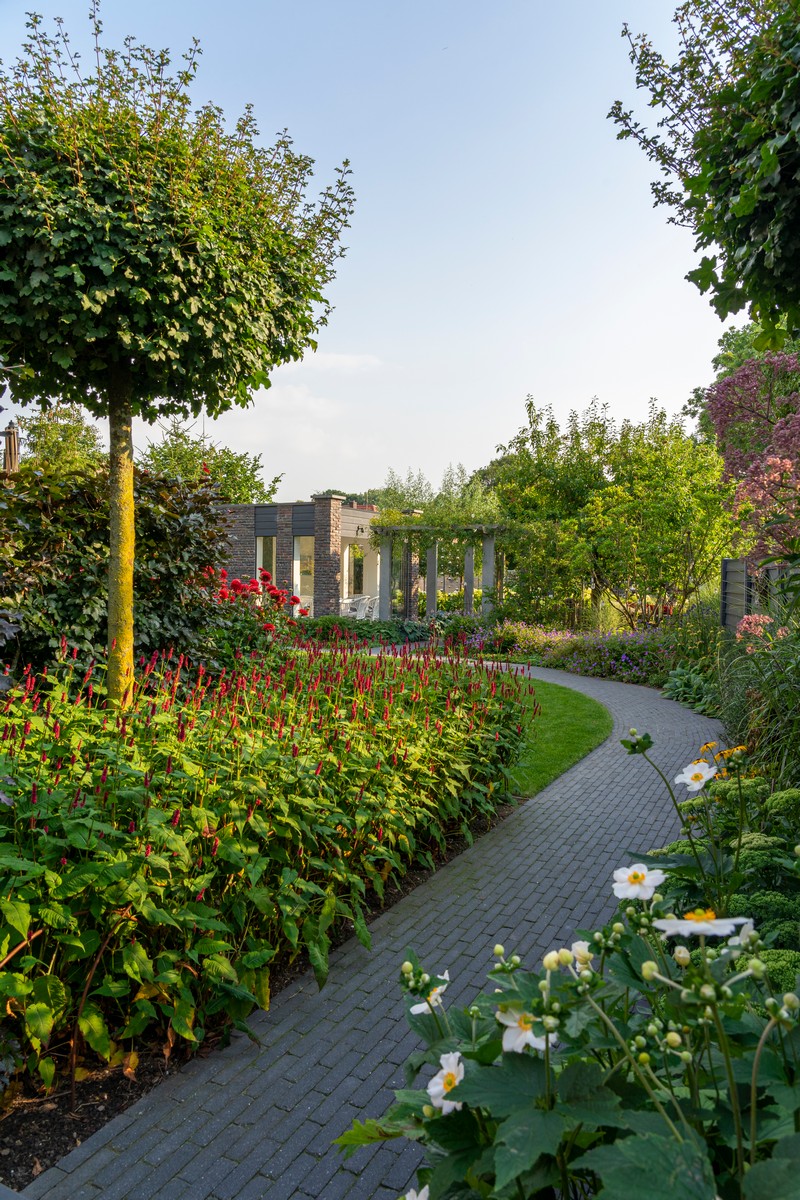 Friesischer Patiogarten - Het Tuinpad Op / In Nachbars Garten