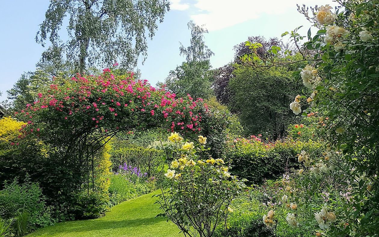 Der Garten von Anneke van Apeldoorn - Het Tuinpad Op / In Nachbars Garten