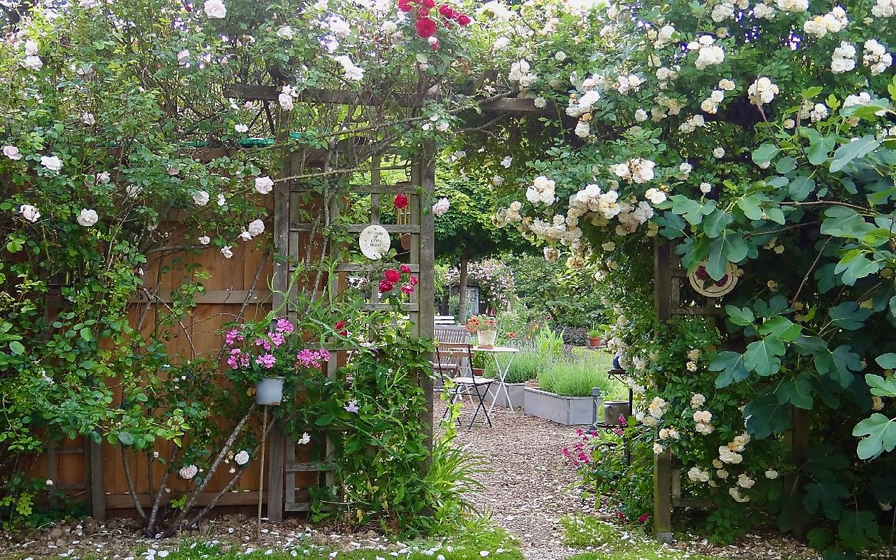 Roos van Hijken - Het Tuinpad Op / In Nachbars Garten