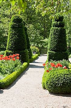 Museumdorp Cloppenburg - Het Tuinpad Op / In Nachbars Garten