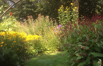 De Luie Tuinman  -  Der faule Gärtner - Het Tuinpad Op / In Nachbars Garten